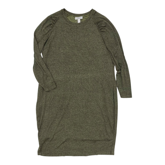 Mat Dress By Motherhood In Green, Size:2X