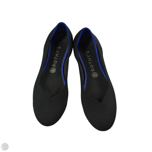 Shoes Flats By Rothys In Black, Size: 9.5