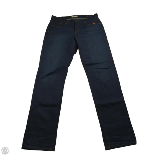 Jeans Straight By Loft In Blue, Size: 10