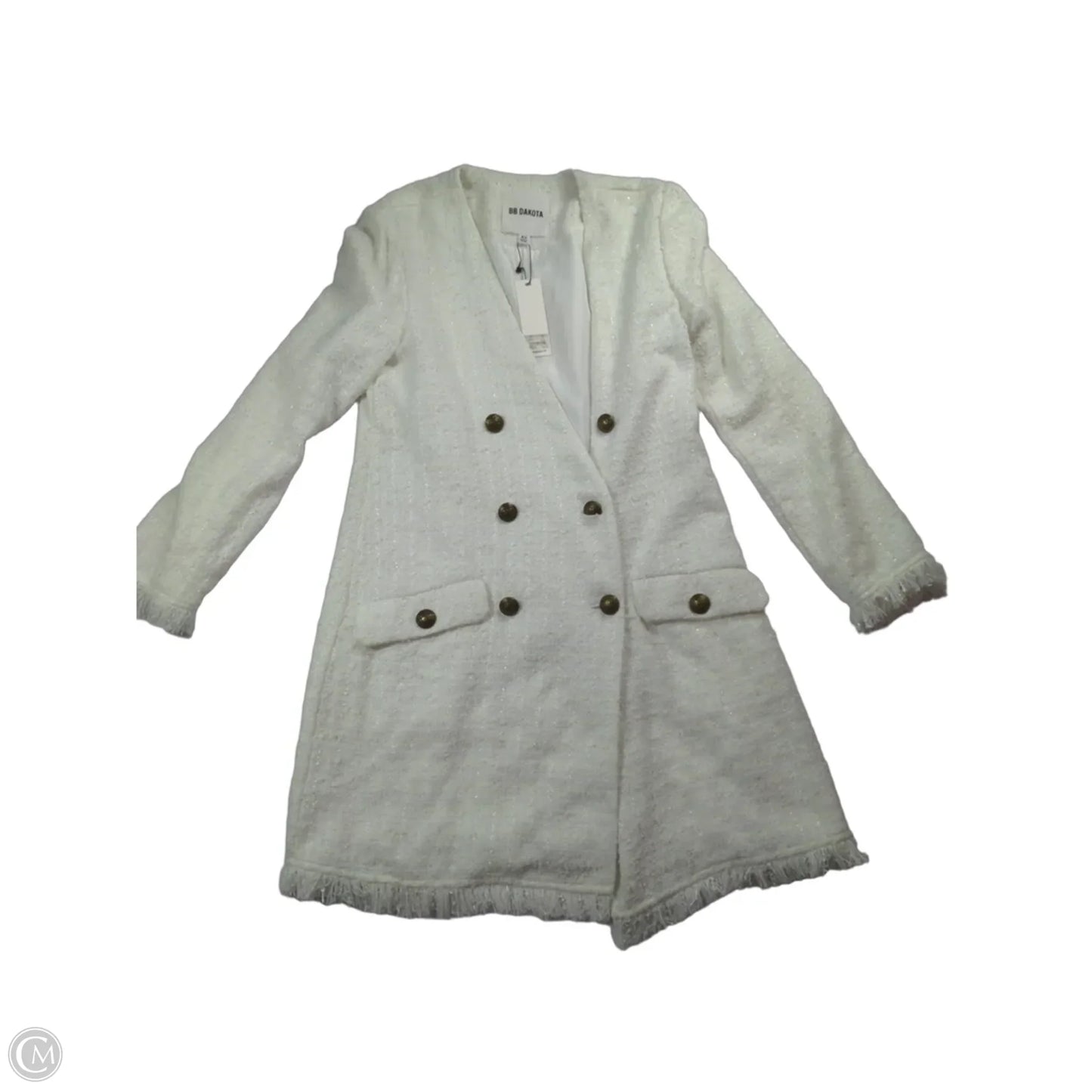 Dress Casual Midi By Bb Dakota In White, Size: Xs