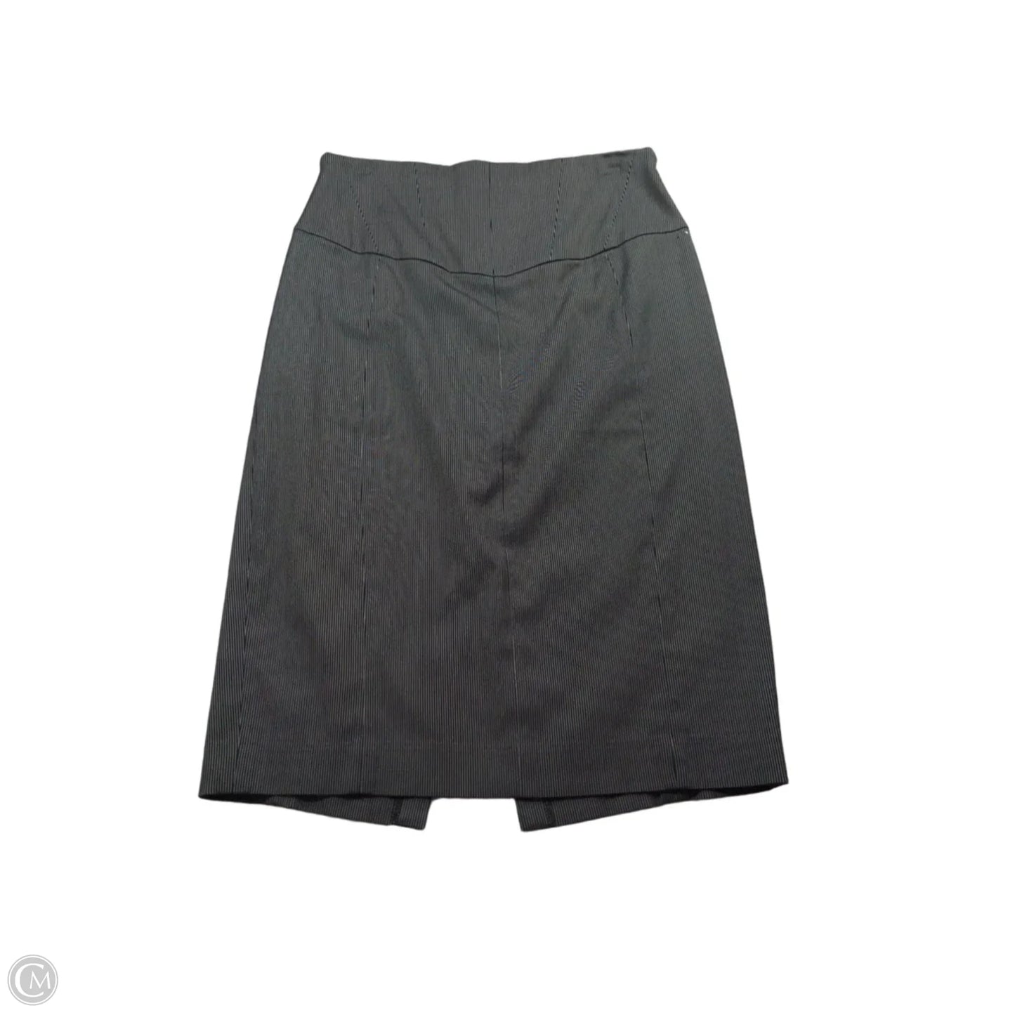 Skirt Midi By Express Design Studio In Striped Pattern, Size: 4