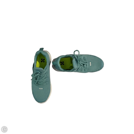 Shoes Athletic By Puma In Blue, Size: 7