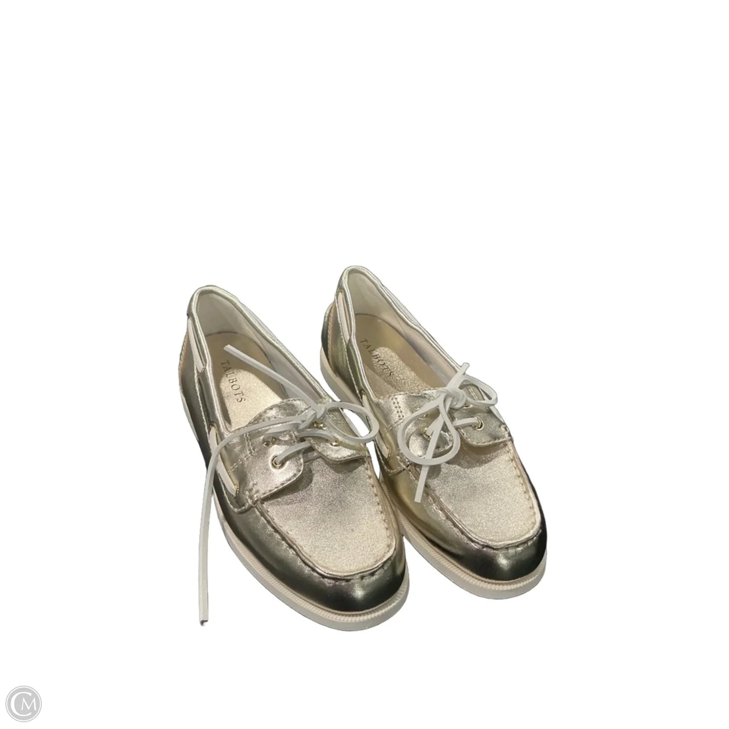Shoes Flats By Talbots In Gold, Size: 8