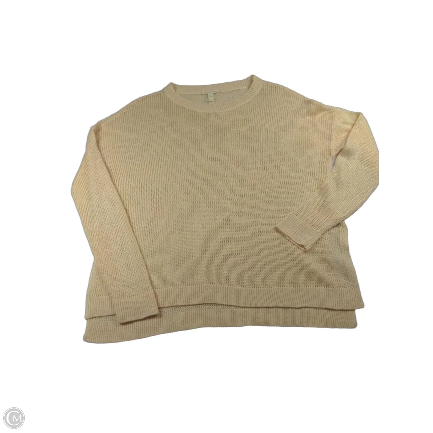 Sweater By Eileen Fisher In Cream, Size: S