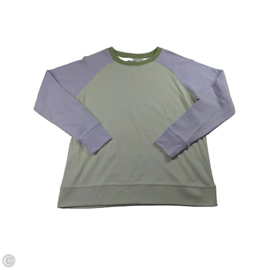 Sweatshirt Crewneck By Eddie Bauer In Multi-colored, Size: L