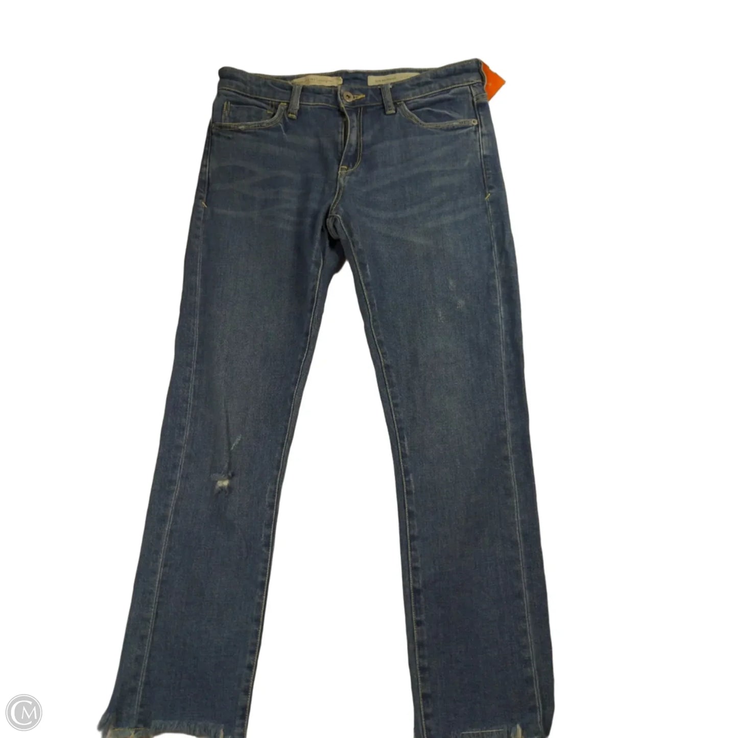 Jeans Straight By Anthropologie In Blue, Size: 28