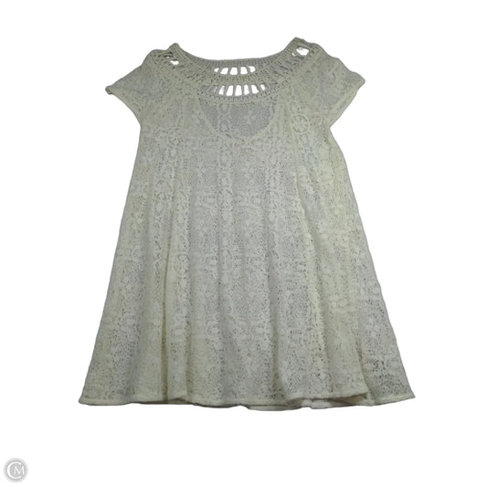 Top Short Sleeve Basic By Free People In White, Size: M