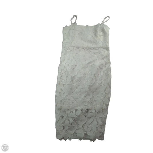 Dress Party Midi By Bardot In White, Size: L