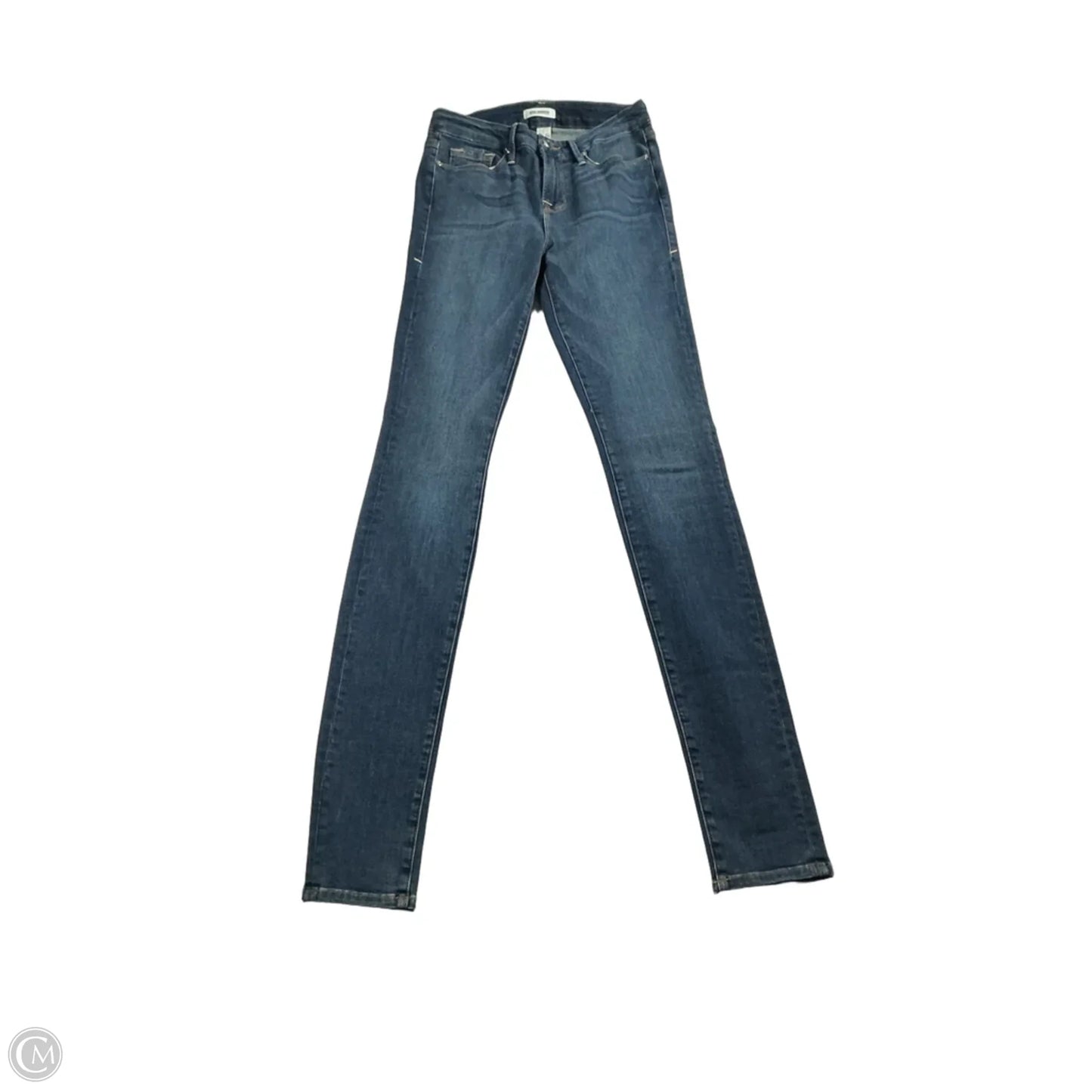 Jeans Skinny By Good American In Blue Denim, Size: 8