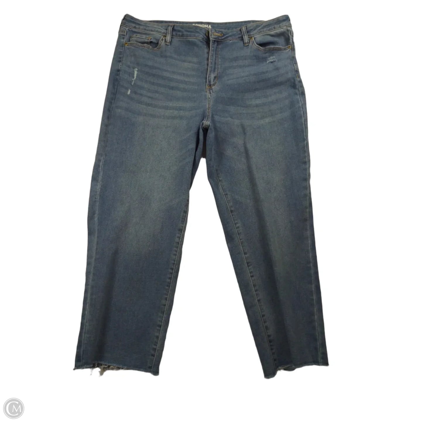 Jeans Straight By Sonoma In Blue, Size: 16