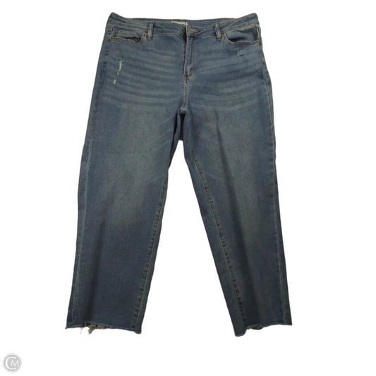 Jeans Straight By Sonoma In Blue, Size: 16