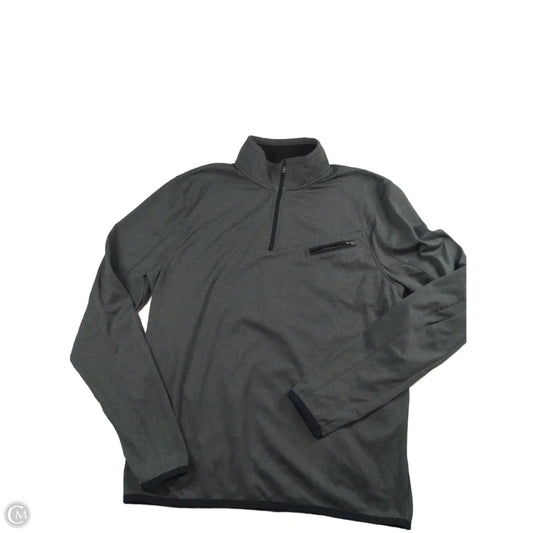 Athletic Jacket By Fila In Grey, Size: M