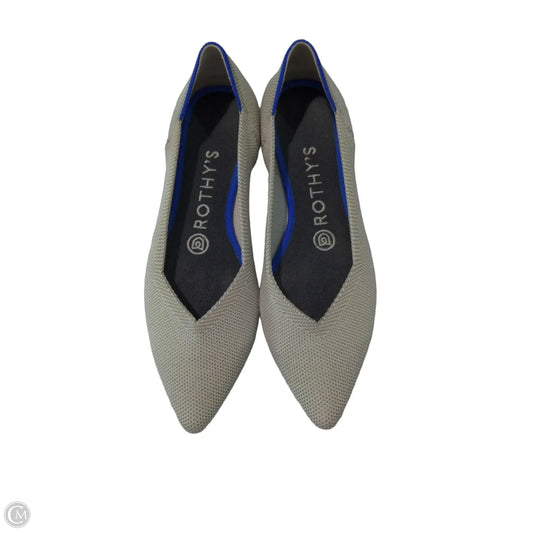 Shoes Flats By Rothys In Grey, Size: 6.5