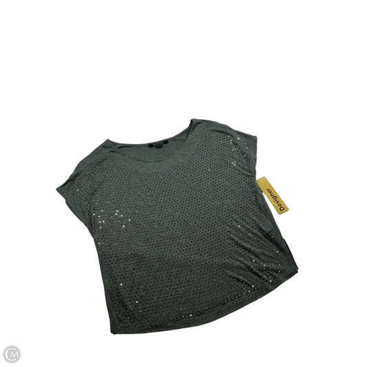 Top Short Sleeve Designer By All Saints In Grey, Size: 2