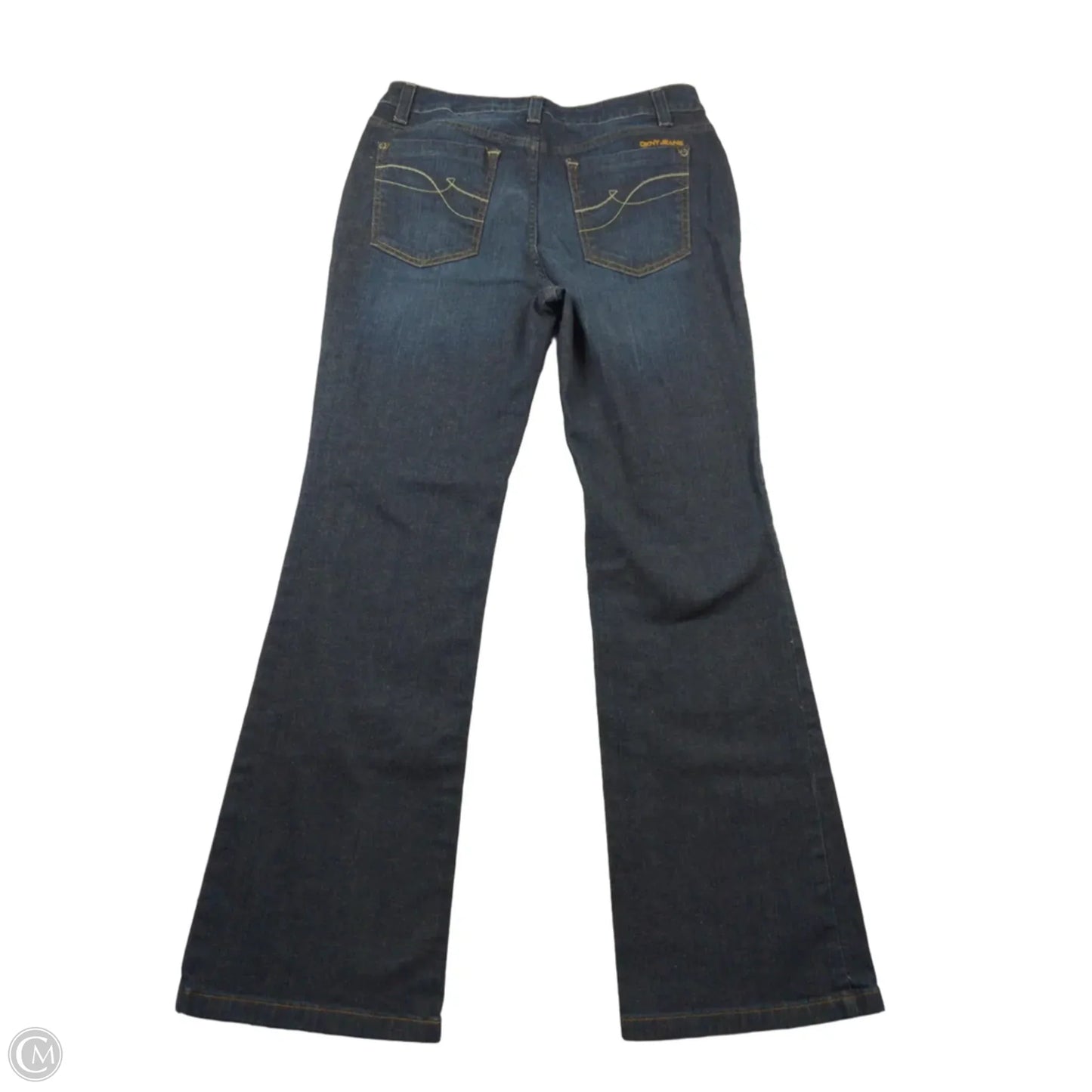 Jeans Boot Cut By Dkny In Blue Denim, Size: 10