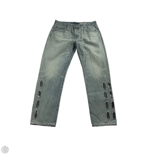 Jeans Boyfriend By Adriano Goldschmied In Blue Denim, Size: 2