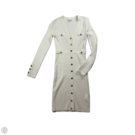 Dress Casual Short By Guess In Cream, Size: M