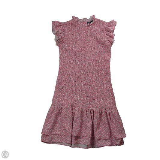 Dress Casual Short By French Connection In Pink, Size: Xs