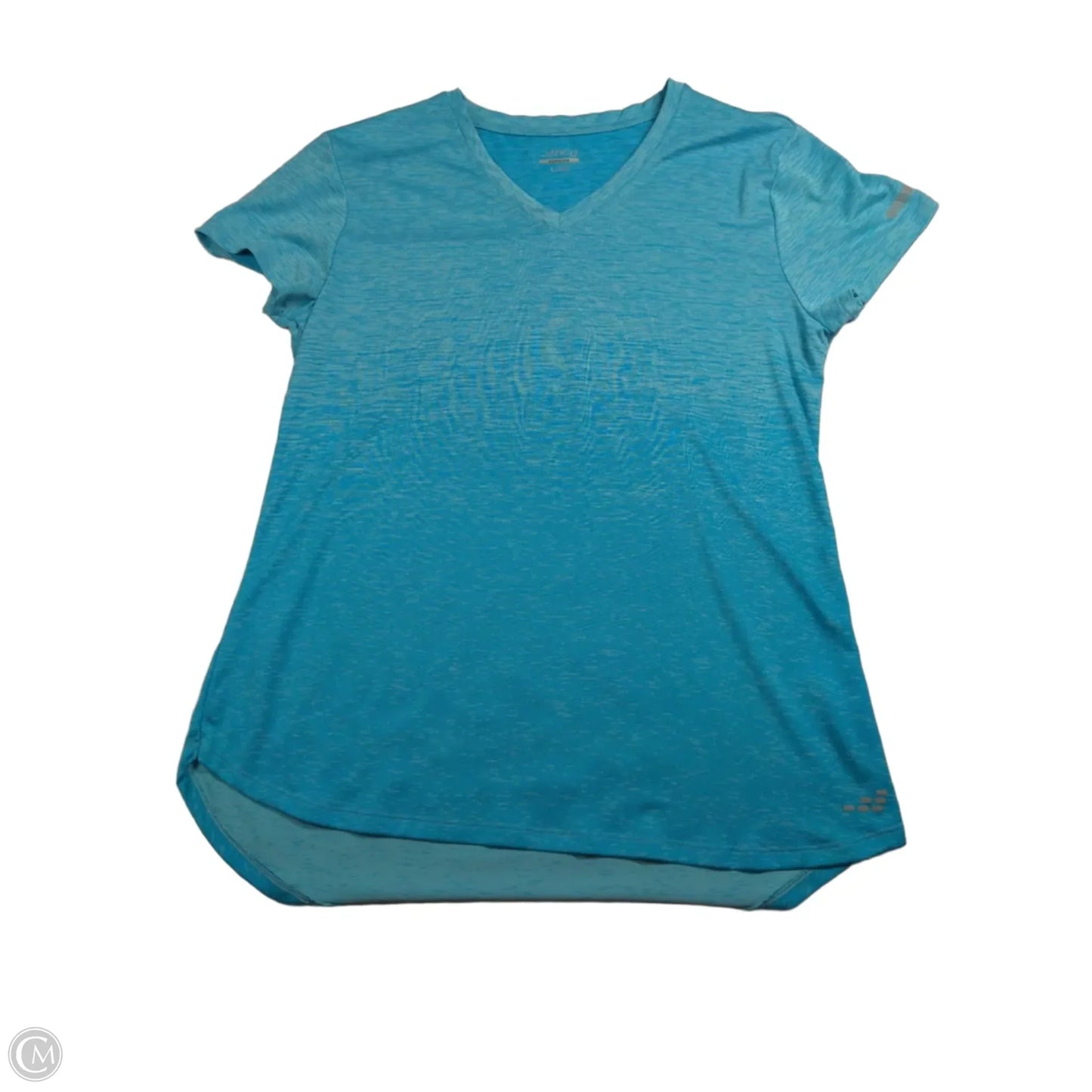 Top Short Sleeve Basic By Bcg In Aqua, Size: L