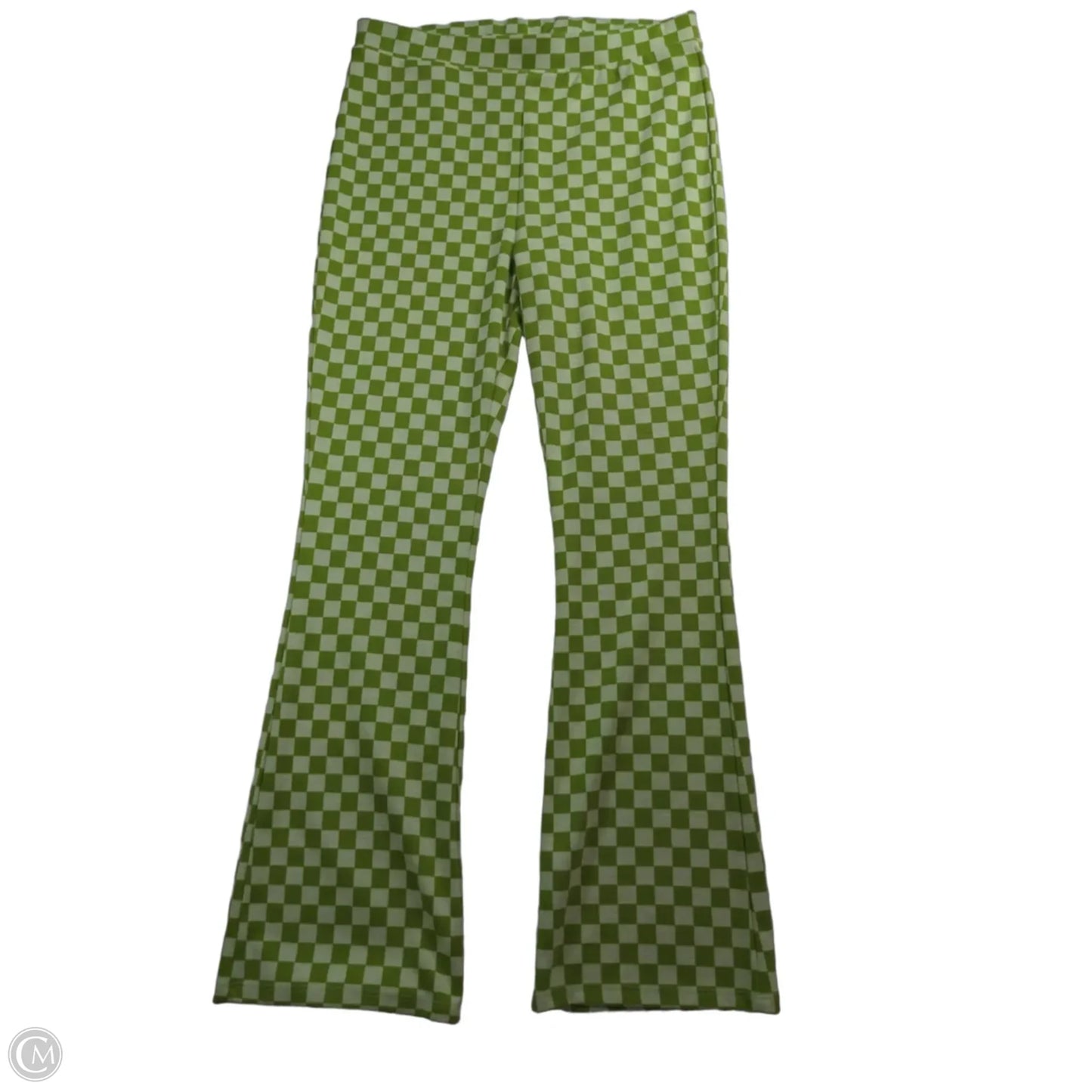 Pants Lounge By Primark In Green & White, Size: 12