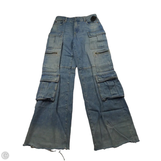 Jeans Designer By Alice + Olivia In Blue Denim, Size: 2