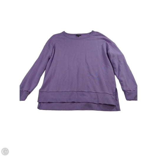 Athletic Sweatshirt Crewneck By Buffalo David Bitton In Purple, Size: M