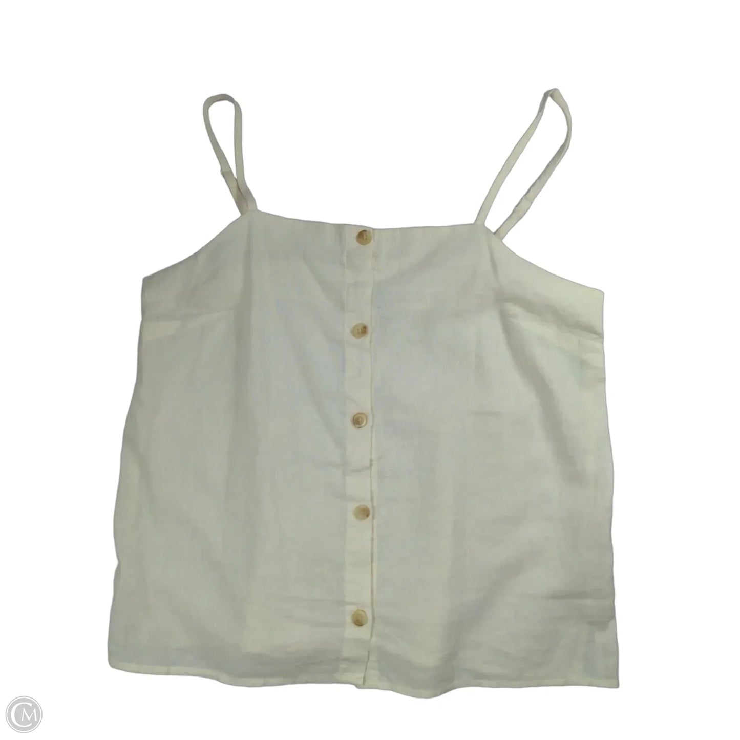 Top Sleeveless By Old Navy In Beige, Size: M