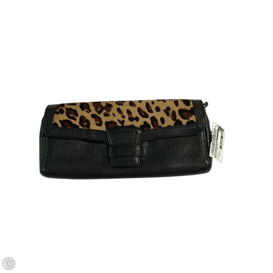 Clutch Leather By Banana Republic, Size: Medium