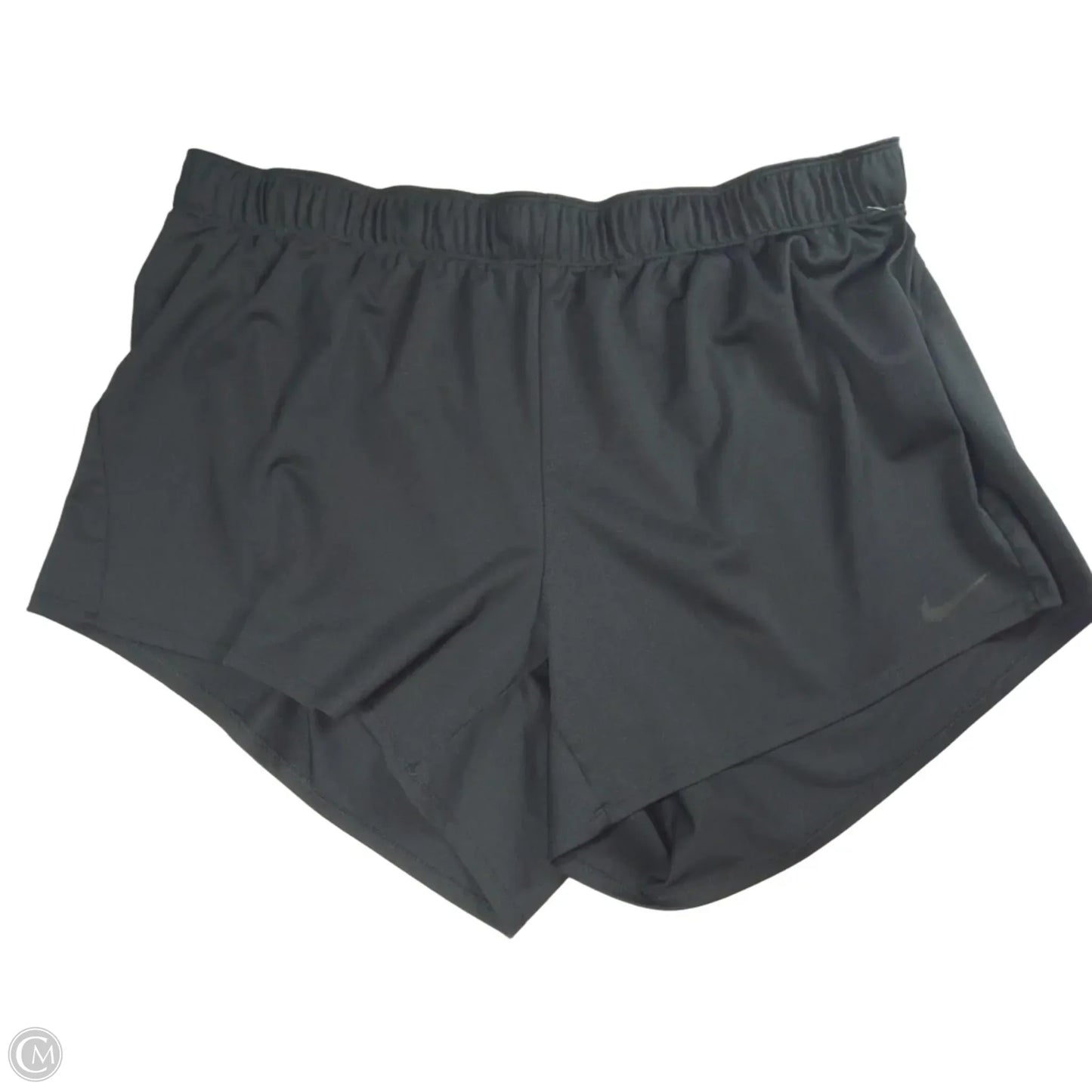 Athletic Shorts By Nike In Black & Yellow, Size: 2x