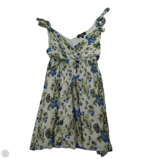 Dress Party Short By Lulus In Blue & Green, Size: M