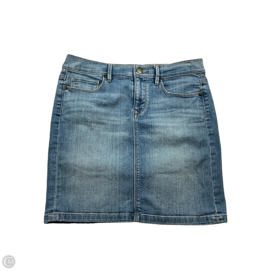 Skirt Maxi By Loft In Blue Denim, Size: 2