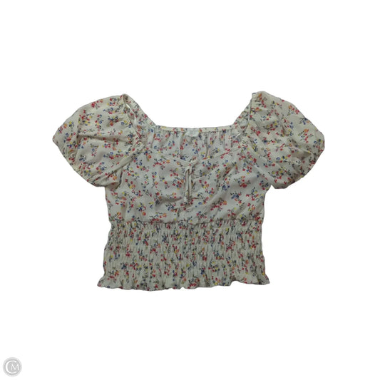 Top Short Sleeve By Sienna Sky In Multi-colored, Size: M