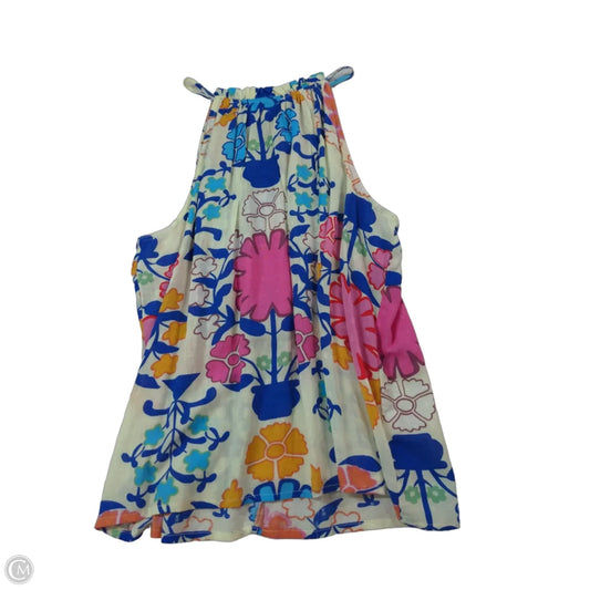 Top Sleeveless By Rachel Roy In Floral Print, Size: Xs