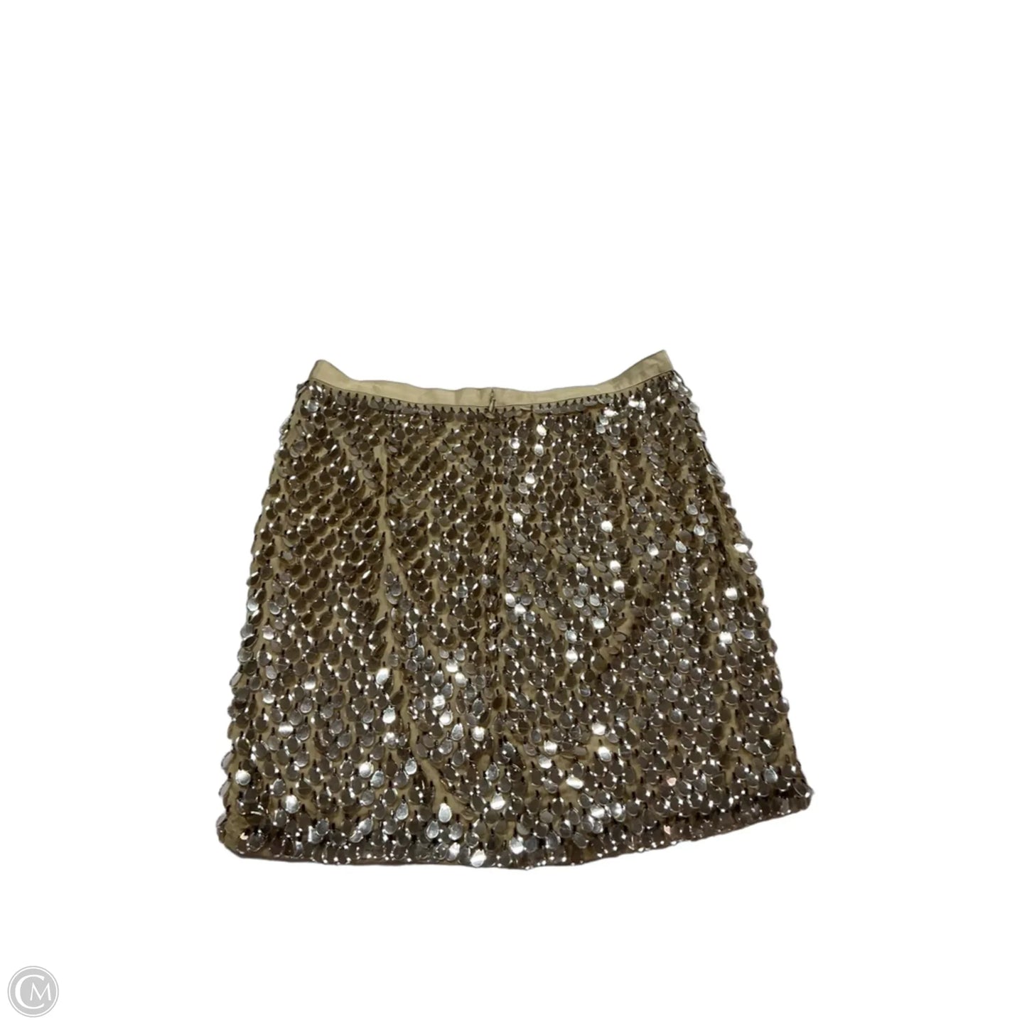 Skirt Midi By Ann Taylor In Beige, Size: 14