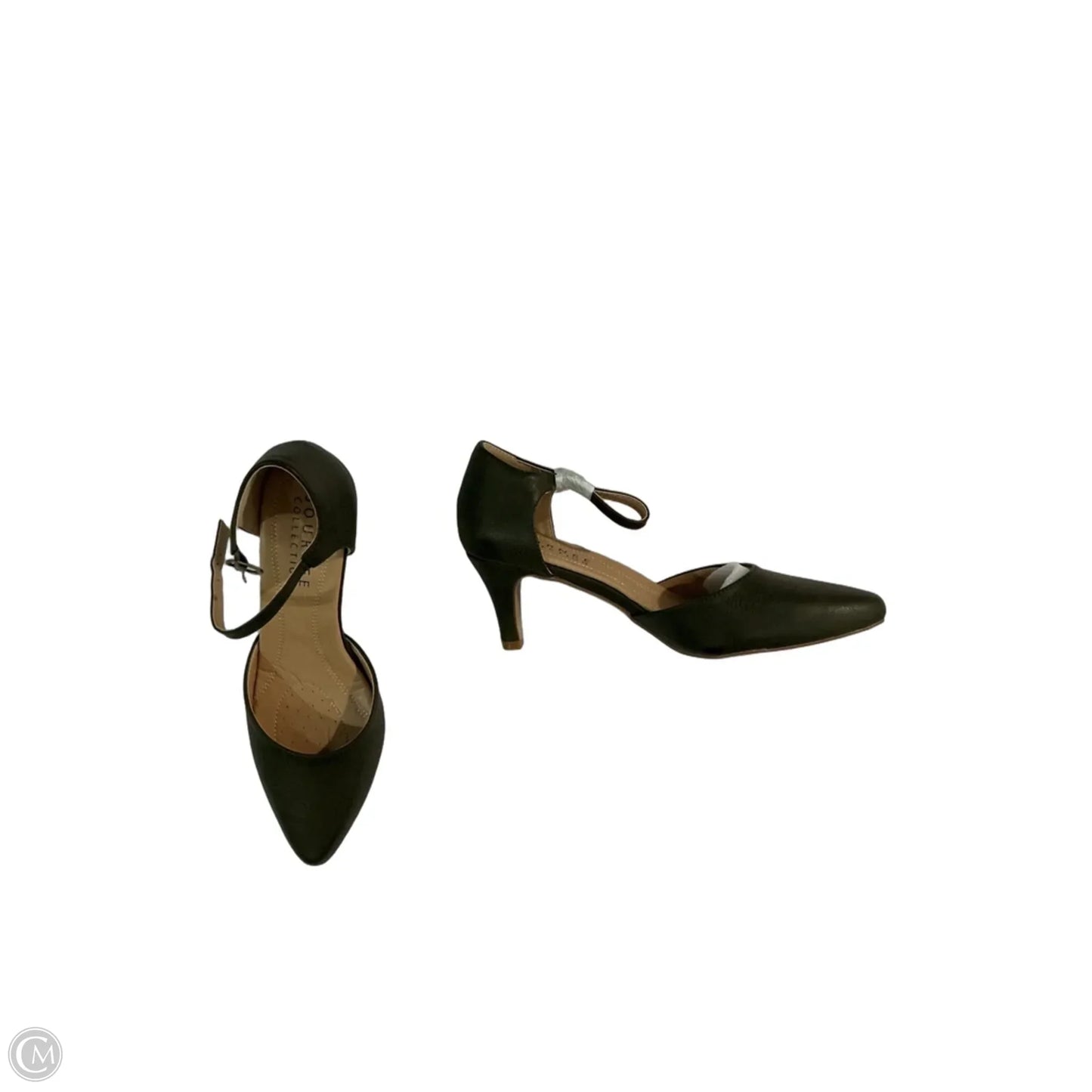 Shoes Heels Kitten By Journee In Green, Size: 8.5
