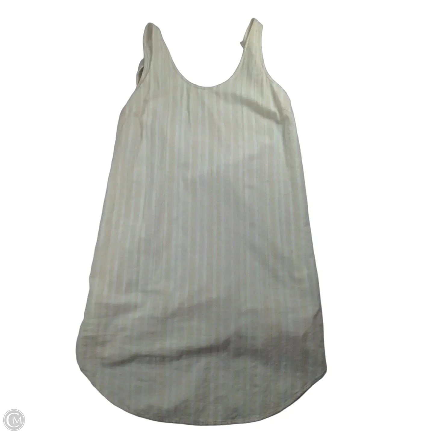 Dress Casual Midi By Cloth & Stone In Striped Pattern, Size: M