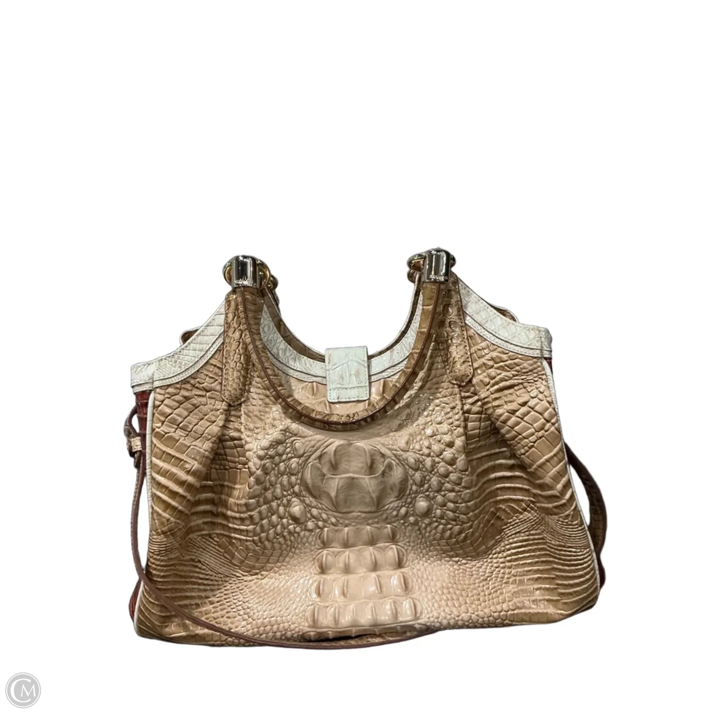 Handbag Designer By Brahmin, Size: Large