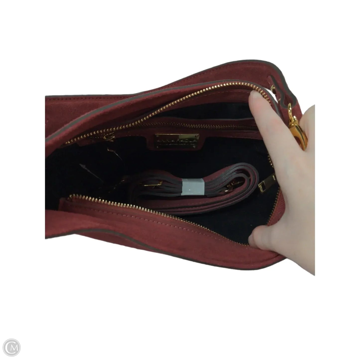 Handbag Leather By Clothes Mentor, Size: Small