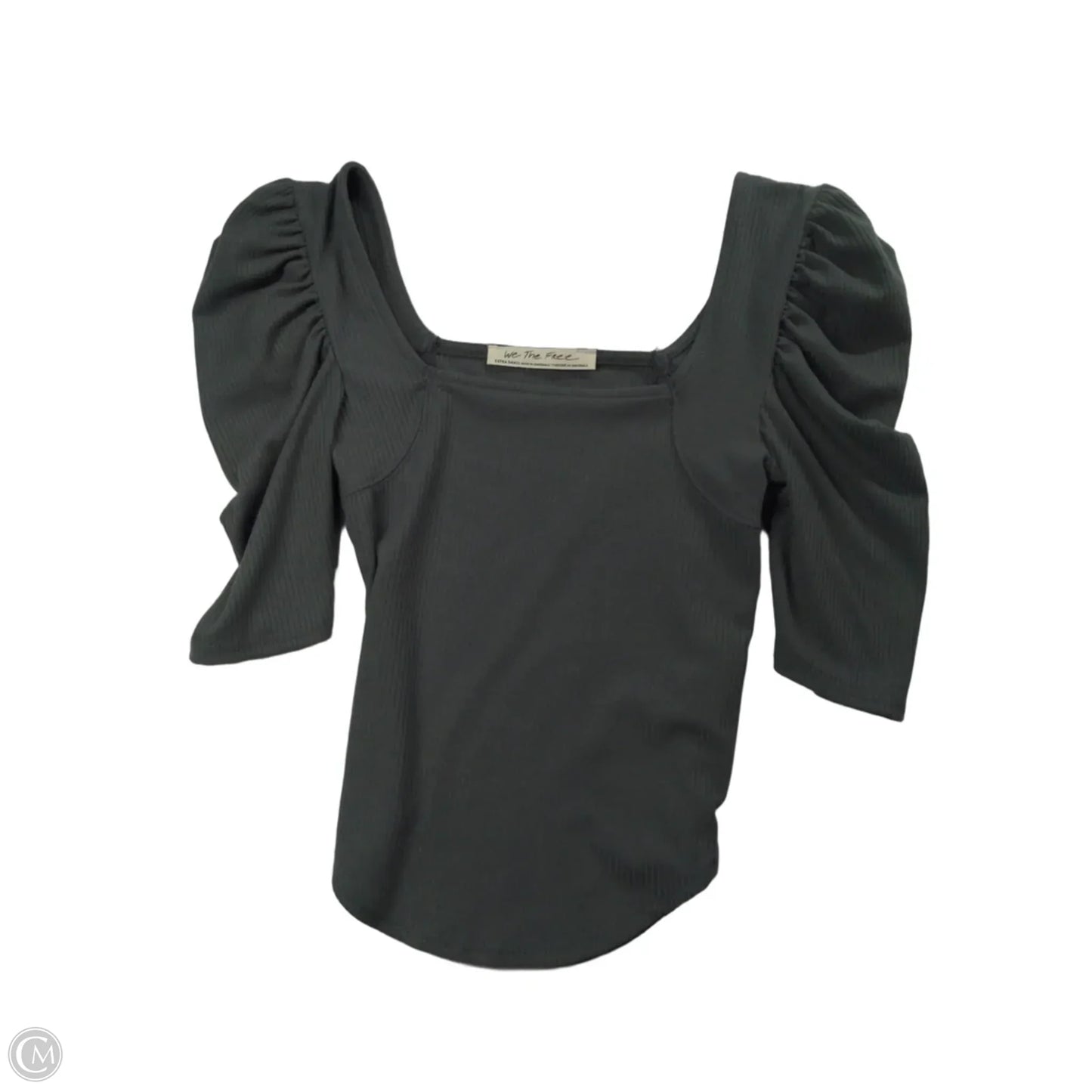 Top Short Sleeve By We The Free In Grey, Size: Xs