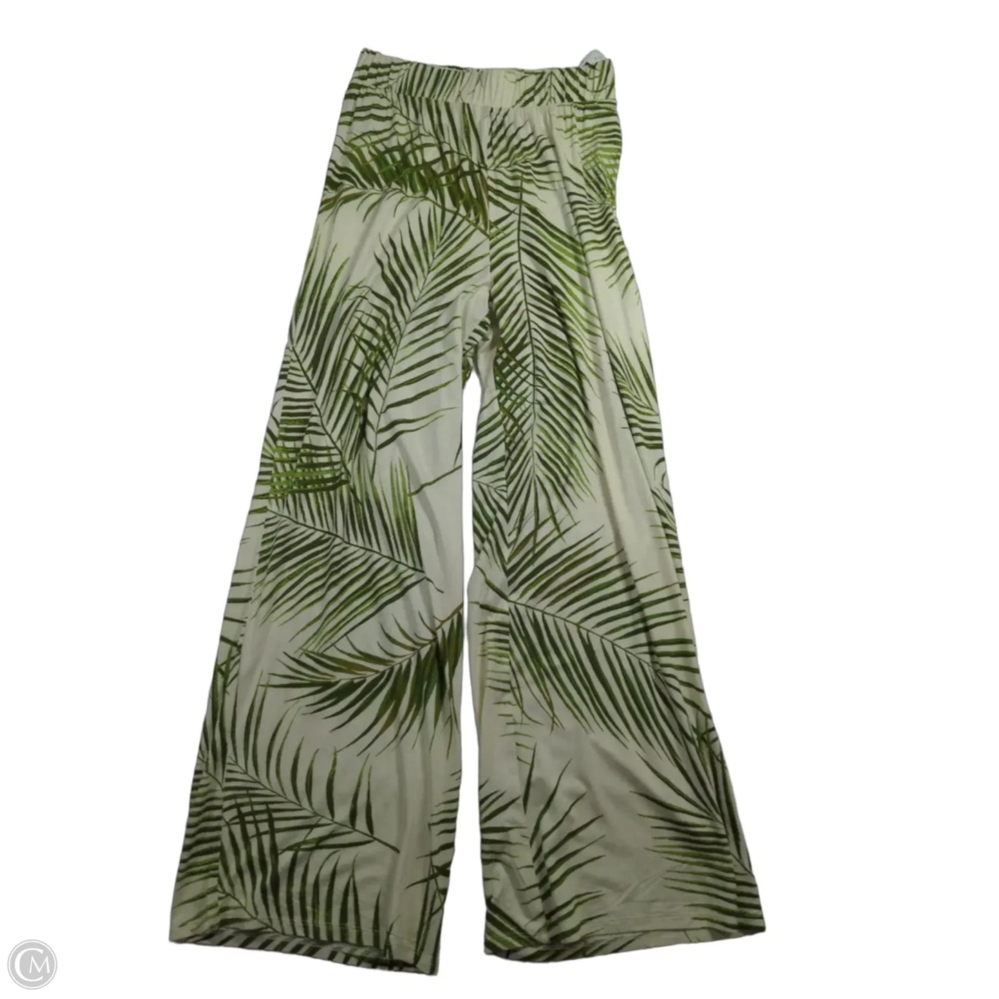 Pants Lounge By H&m In Green & White, Size: Xs