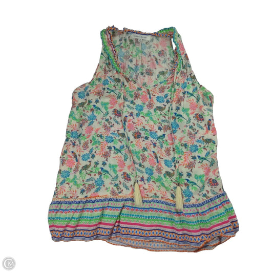 Top Sleeveless By Rose And Olive In Multi-colored, Size: M