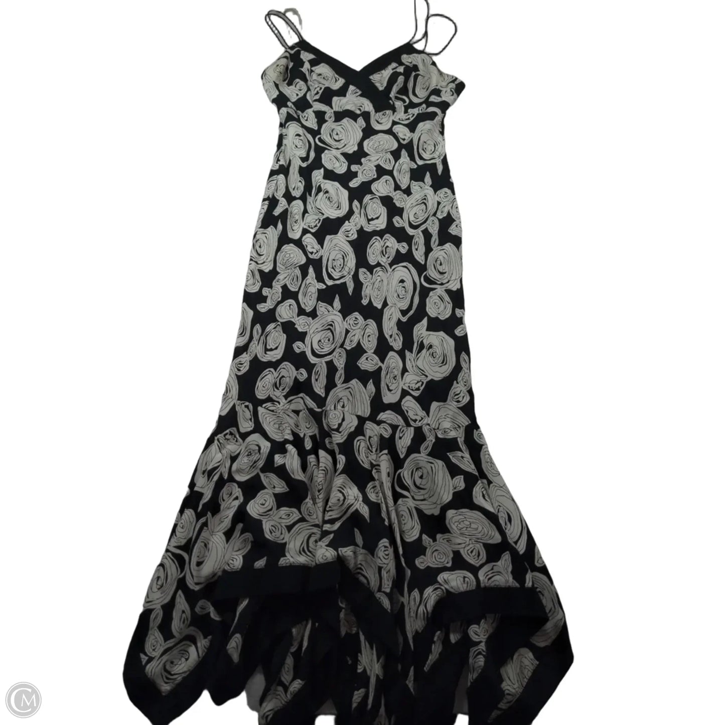 Dress Party Midi By White House Black Market In Black & White, Size: 6