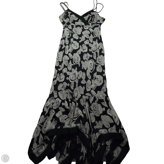 Dress Party Midi By White House Black Market In Black & White, Size: 6