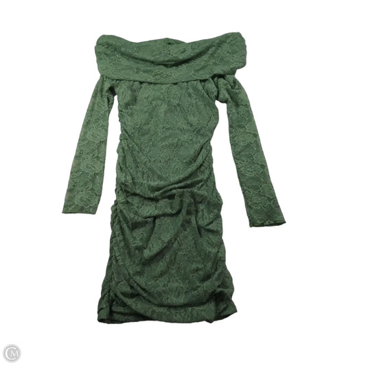 Dress Casual Midi By Lily Rose In Green, Size: L