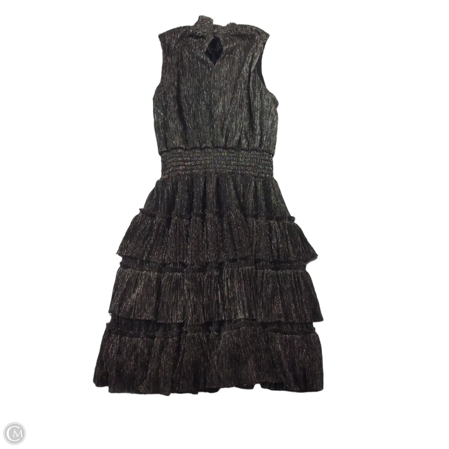 Dress Casual Short By 1.state In Black & Gold, Size: Xs