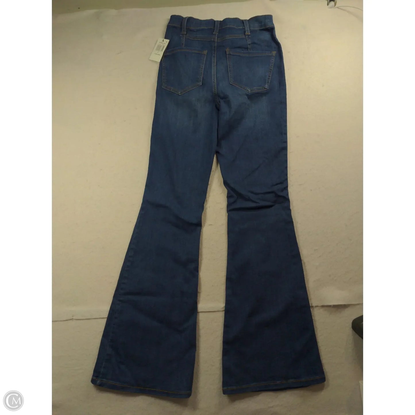 Jeans Flared By Celebrity Pink In Blue Denim, Size: 28