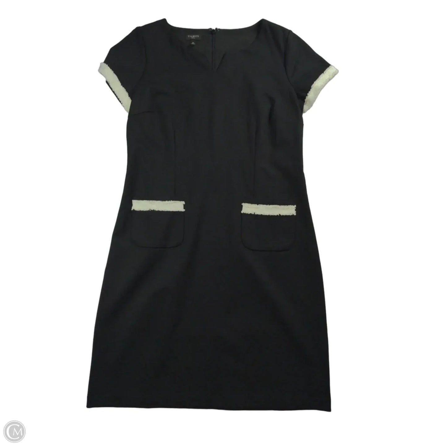 Dress Work By Talbots In Black, Size: 8