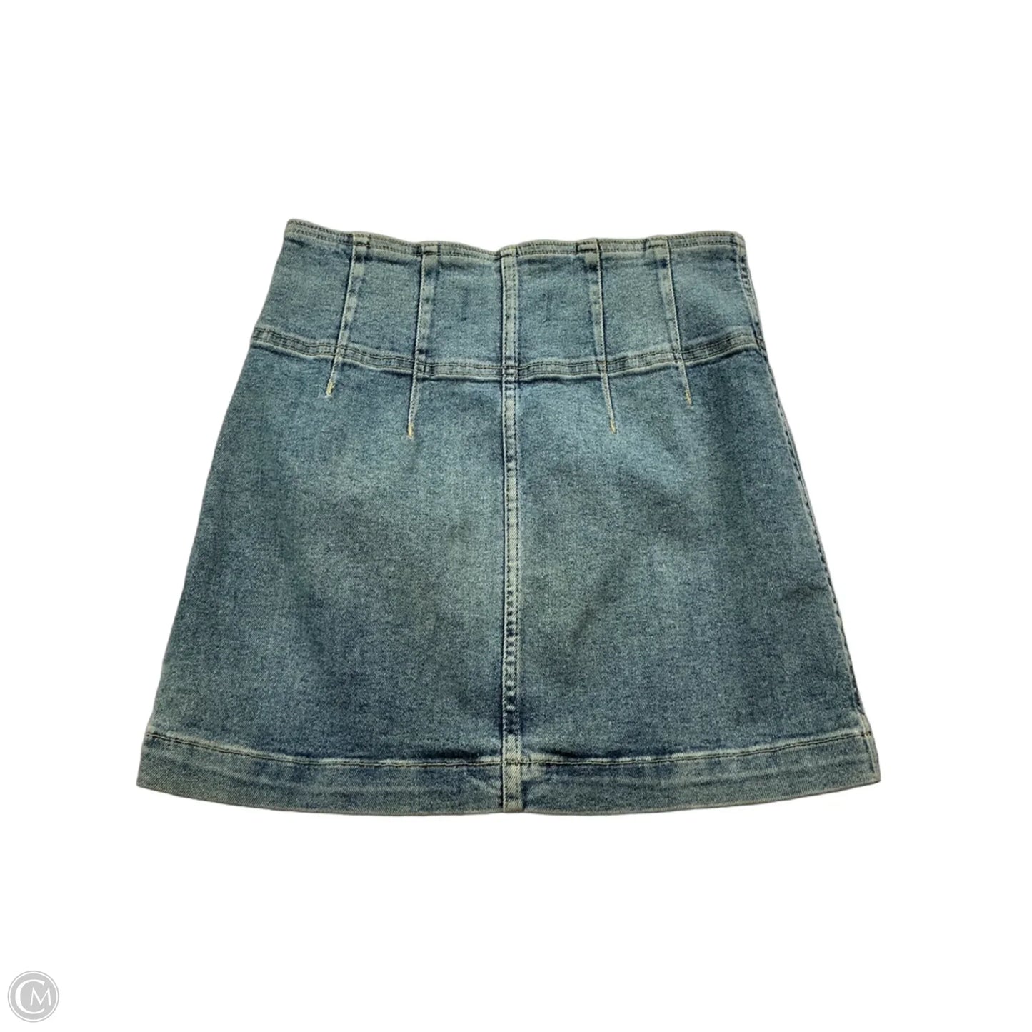 Skirt Mini & Short By We The Free In Blue Denim, Size: 2