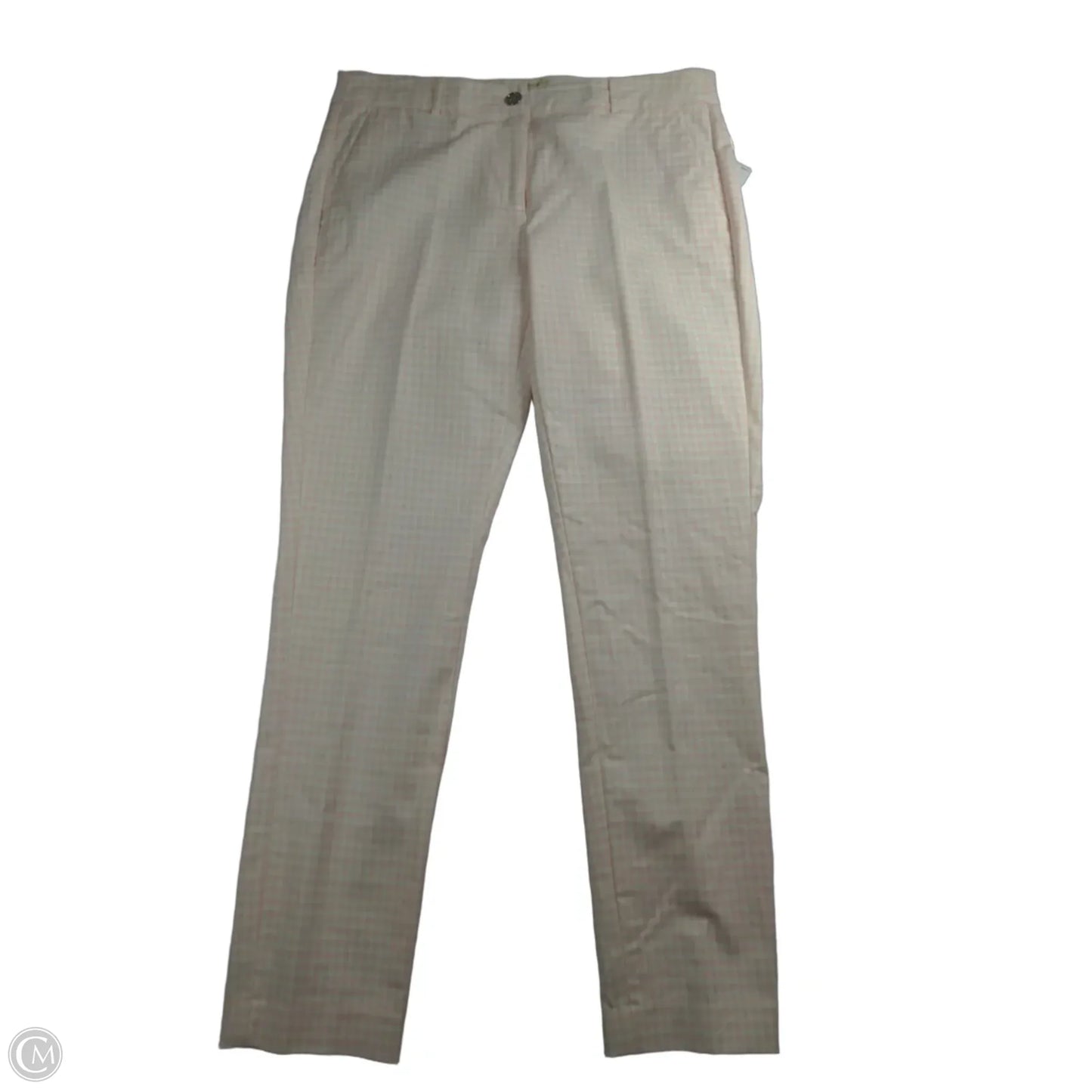 Pants Chinos & Khakis By Michael By Michael Kors In Pink & White, Size: 6