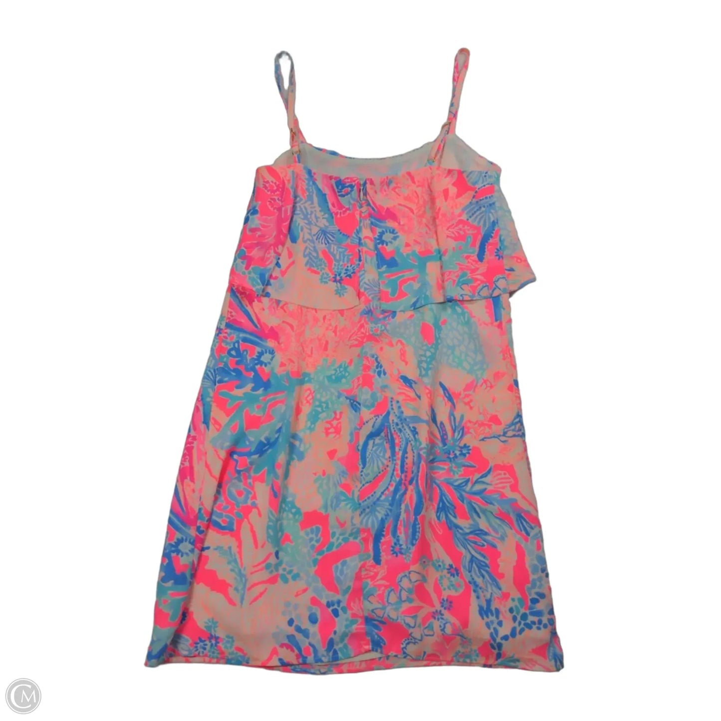 Dress Designer By Lilly Pulitzer In Blue & Pink, Size: Xxs
